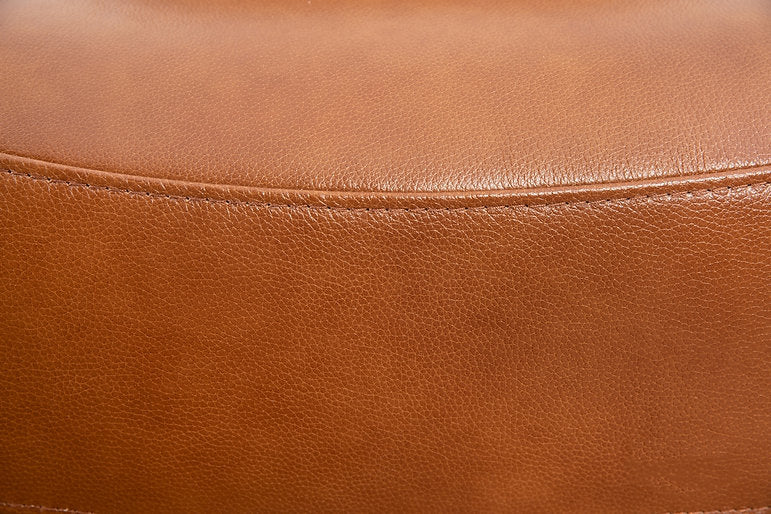 Recliner Chair Brown Leather - IF 6331