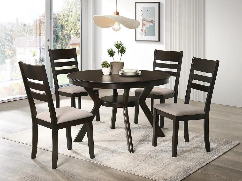 Solid Wood Dining Table Set - IF1085