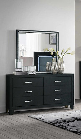Reid-Black Dresser & Mirror