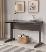 Grey Desk with L-Shaped Legs - FE7006