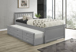 Single/Single Captain Bed Grey-IF 300