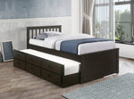 Single/Single Captain Bed Espresso-IF 300
