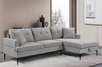RHF Sectional Grey Fabric - IF 9061