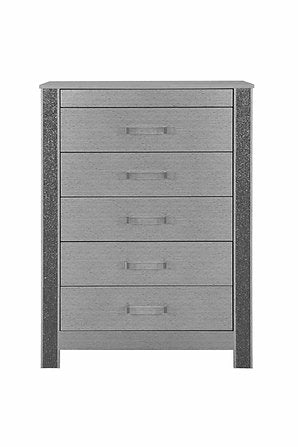 Logan-Silver Bedroom Set