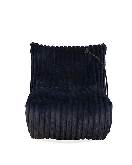 Recliner Chair with Cell Phone Holder - Blue IF 6306