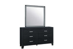 Reid-Black Dresser & Mirror