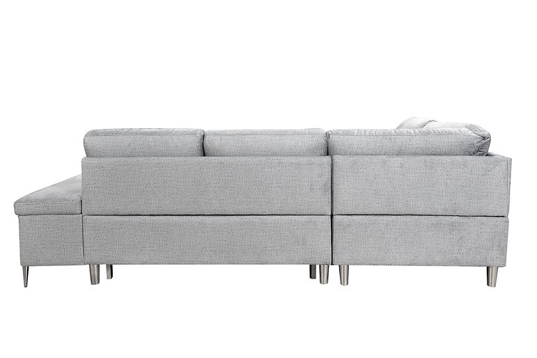 LHF Sofabed Sectional Grey Fabric - IF 9022