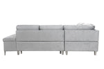 LHF Sofabed Sectional Grey Fabric - IF 9022