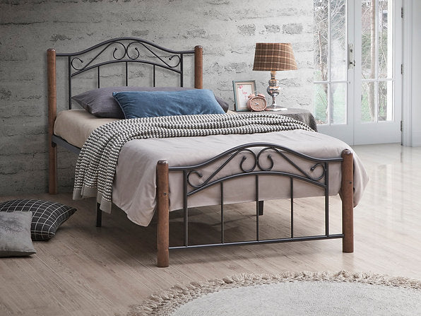 Bed Wooden Grain-IF126