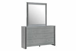 Logan-Silver Dresser & Mirror