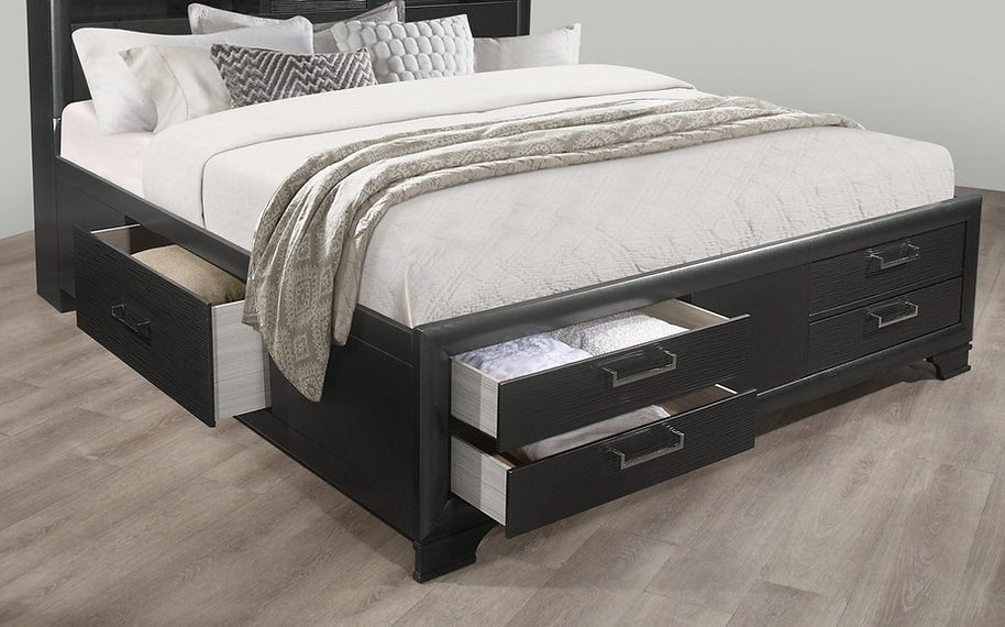 Ava 'Jordyn Grey' Bed