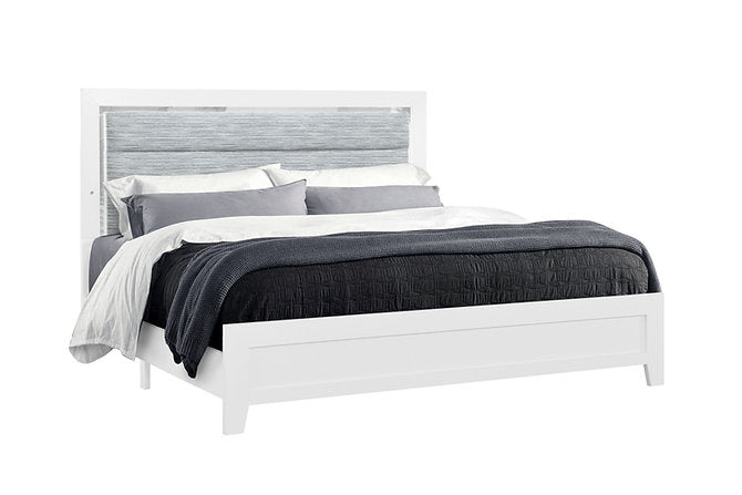 Lucia-White Bedroom Set
