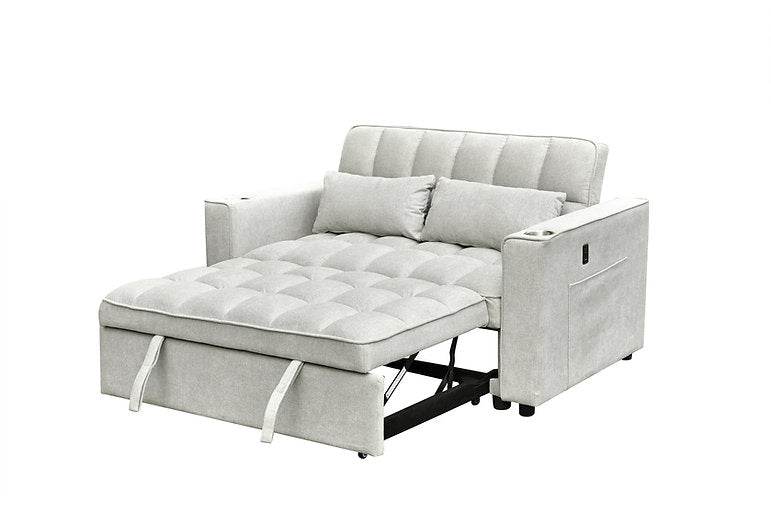 Sofabed Grey Fabric - IF 9028