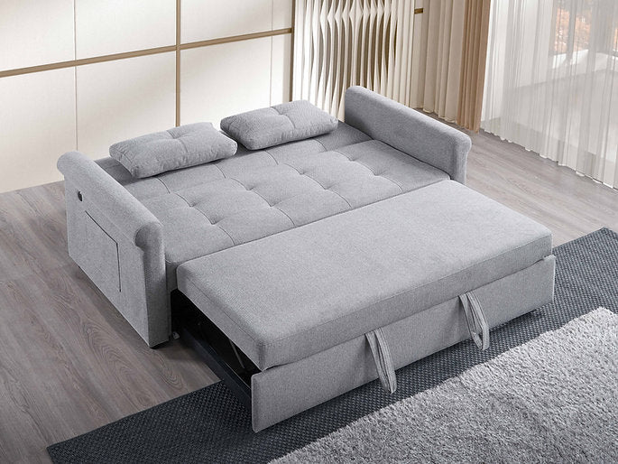 Sofabed Large Grey Fabric - IF 9046