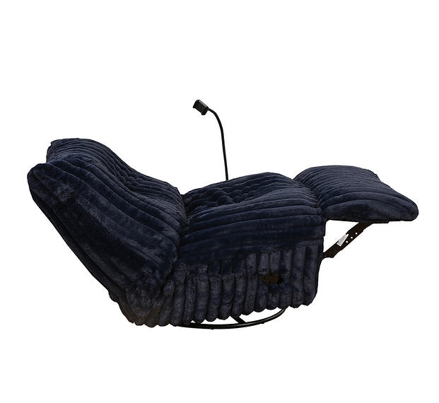 Recliner Chair with Cell Phone Holder - Blue IF 6306