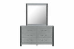 Logan-Silver Dresser & Mirror