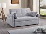 Sofabed (Medium) Grey Fabric - IF 9045