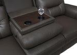 Sofa Set Recliner Brown Leather Match- IF 8140