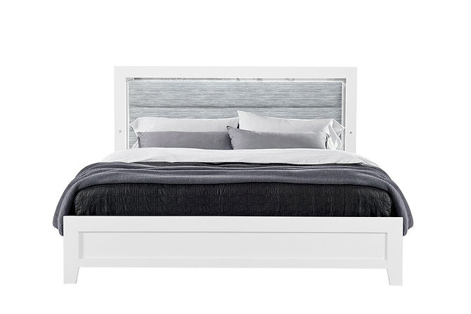 Lucia-White Bedroom Set