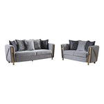CHANELLE - Velvet Luxury Sofa Set