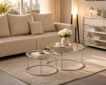 Stonefield 2Pc Coffee Set (Chrome)