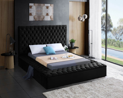 IF 5793 78" King Bed (Black)