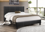 Selwyn 54" Double Bed (Black PU)