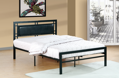 Greer 54" Double Bed (Black)