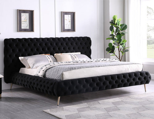 IF 5866 60" Queen Bed (Black)