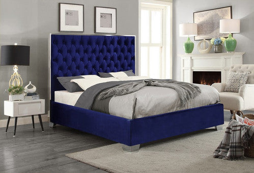 IF 5541 78" King Bed (Blue)