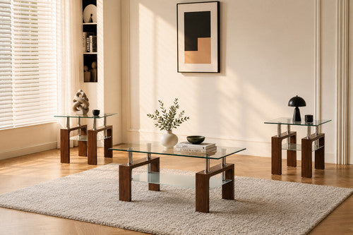 Zellweger Coffee Table (Walnut Brown)