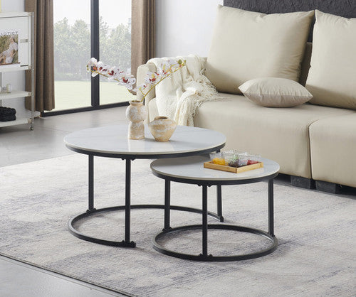 Birchmere 2Pc Coffee Set (Snowy White Stone)