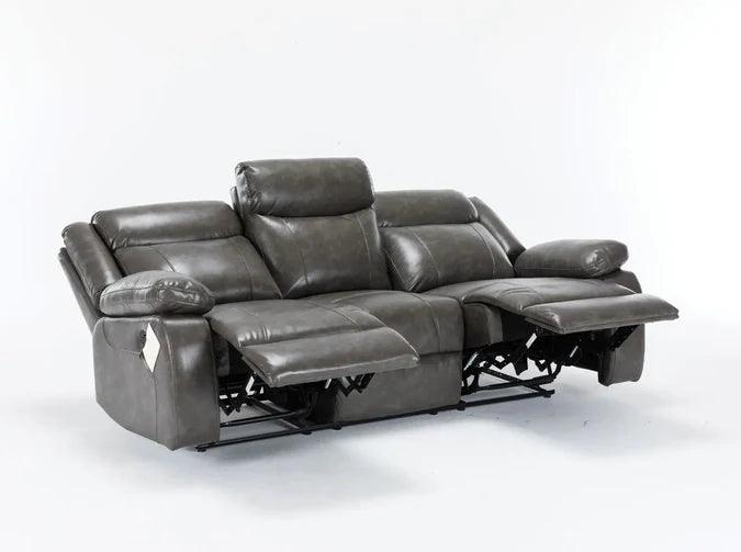 Salem - Manual Recilner Sofa and Loveseat Set